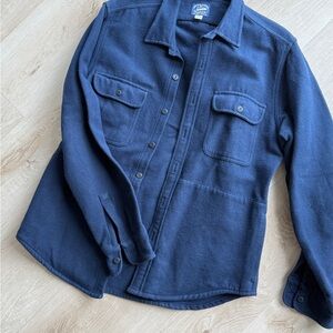 Men's Blue Shirt Jacket